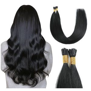 100% HUMAN HAIR 50 Strands Pre-bonded Extensions